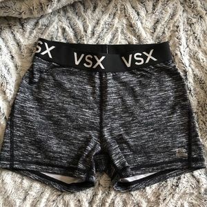 Sz S Victoria Secret VSX Workout Spandex Shorts